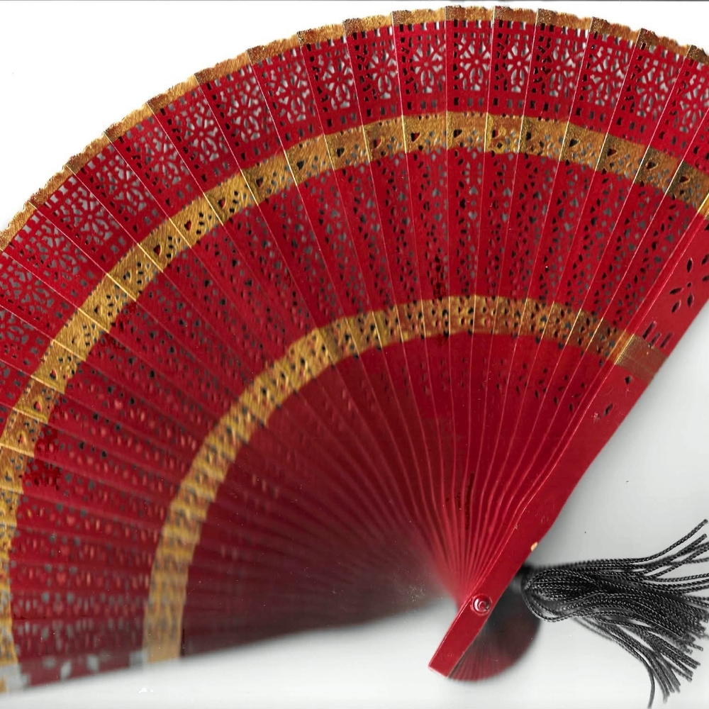 Anna Huling Hand-Painted Andalusian Fan